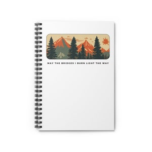 90210 Quote Spiral Notebook - Ruled Line | 90s TV Drama