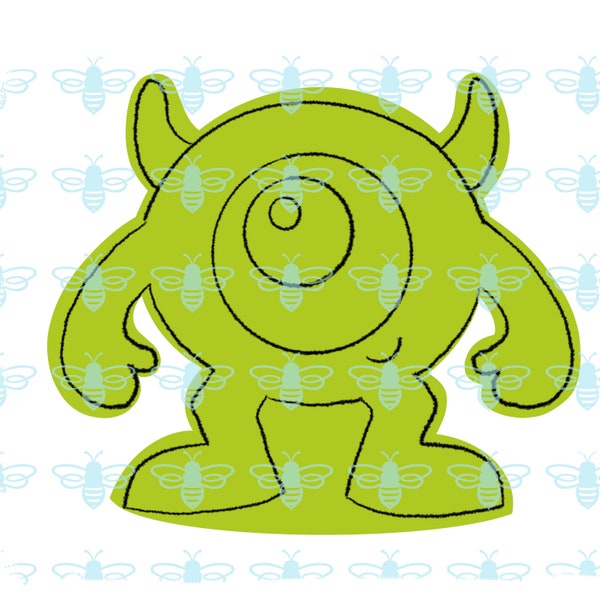 Mike Wazowski Cookie Cutter Etsy