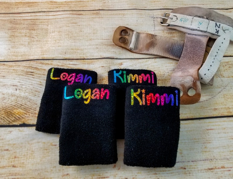 Personalized Wristbands Sports Gymnastics Personalized Etsy