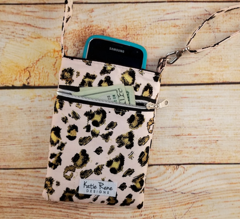 Teacher Lanyard Lanyard ID Wallet Teacher Gift Cell Phone Lanyard Leopard Print Phone Pouch Lanyard Crossbody Phone Crossbody