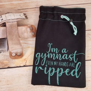 Personalized Grip Bag, Design your own gymnastics grip bag, gymnast gift, made to order