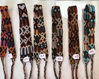 Neutral Tones Braided Hat Bands Handmade in Mexico