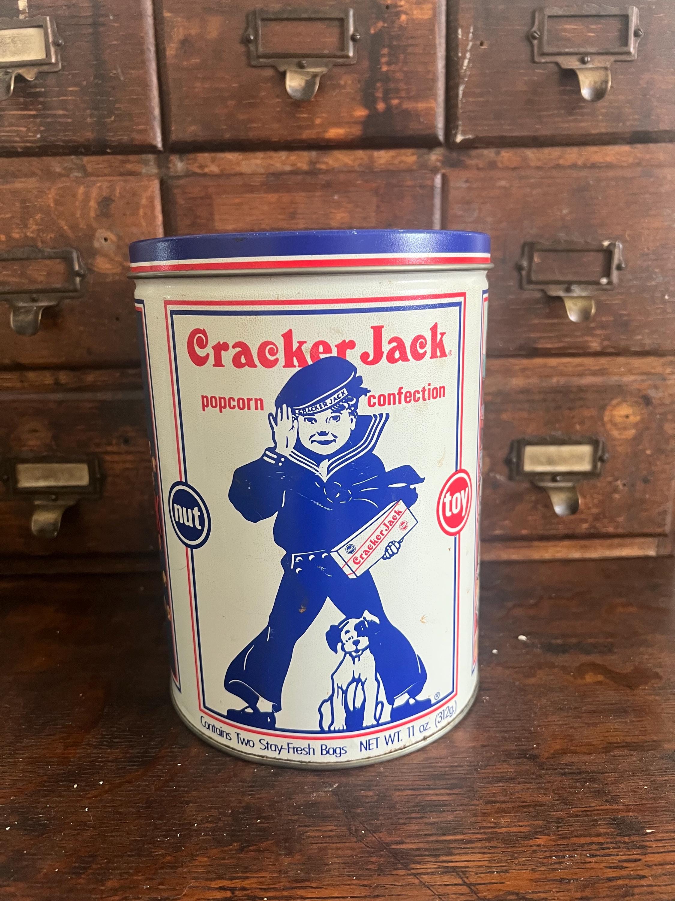 アンティーク缶　ヴィンテージ缶　大サイズ② Cracker Jack アンティーク缶 ヴィンテージ缶 大サイズ② Cracker Jack