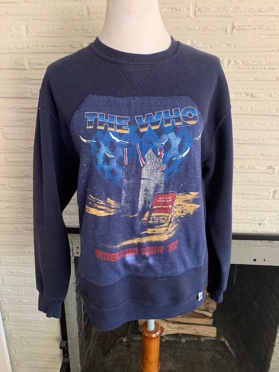 80's Who Sweatshirt / Distressed T-shirt / Medium… - image 2