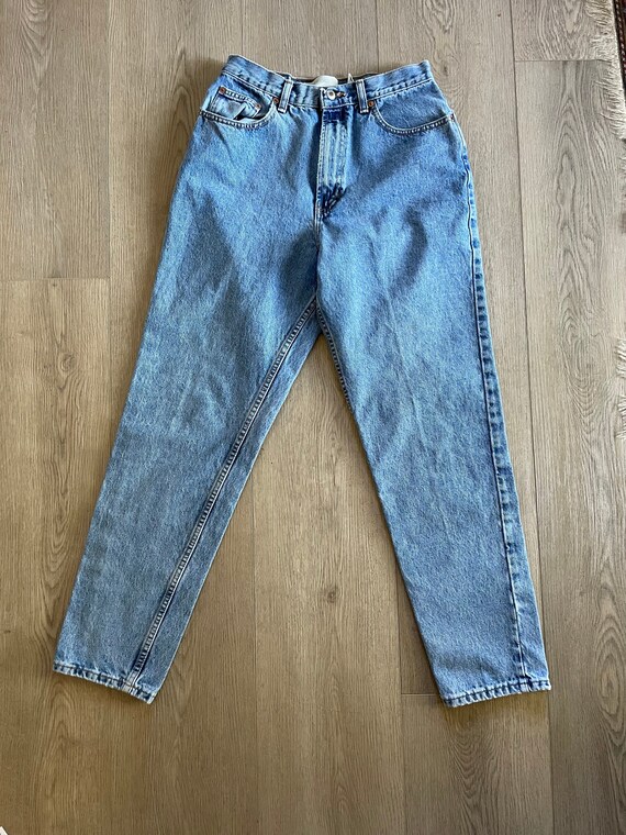 90's Gap Denim Jeans / 10 / Large / Medium Wash / High Waist