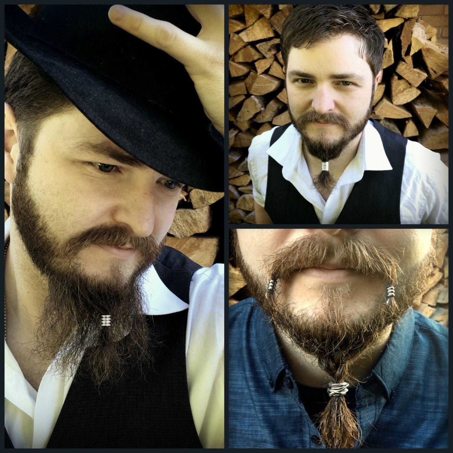 Dwarvendom 2 Bead Beard Bead Kit viking beard rings ...