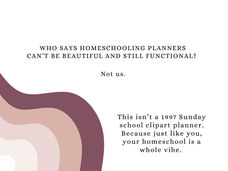 Minimalist Homeschool Planner, Homeschool Planner, 20242025 Calendars