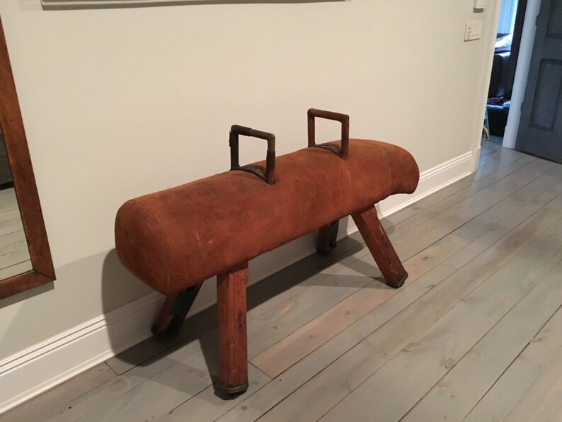 Vintage Pommel Horse Antique Gym Equipment Vintage Etsy