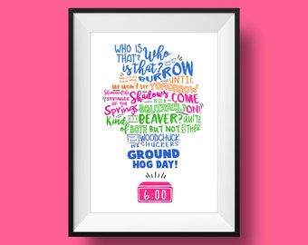 Groundhog Day Musical Alarm Clock