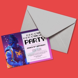 CUSTOM Party Invitation - Be More Chill | Broadway, Musical Theatre, Invitation, Digital Download
