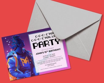 CUSTOM Party Invitation - Be More Chill | Broadway, Musical Theatre, Invitation, Digital Download