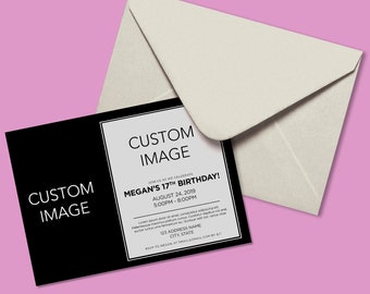 CUSTOM Party Invitation - Broadway, Musical Theatre, Invitation, Digital Download