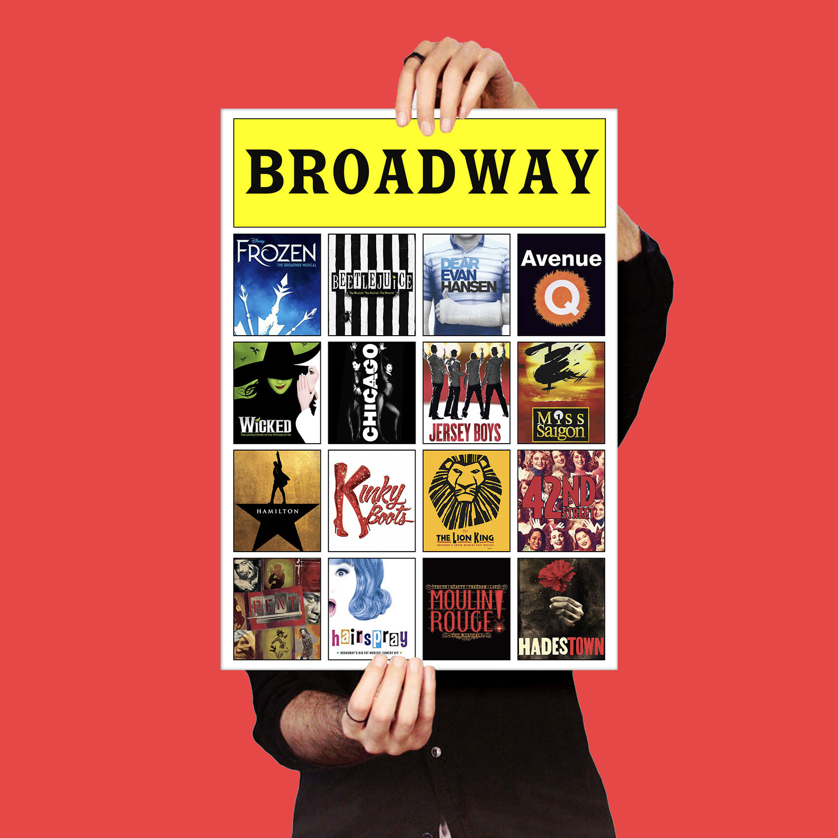 Broadway Signed Poster for sale Only 3 left at 60