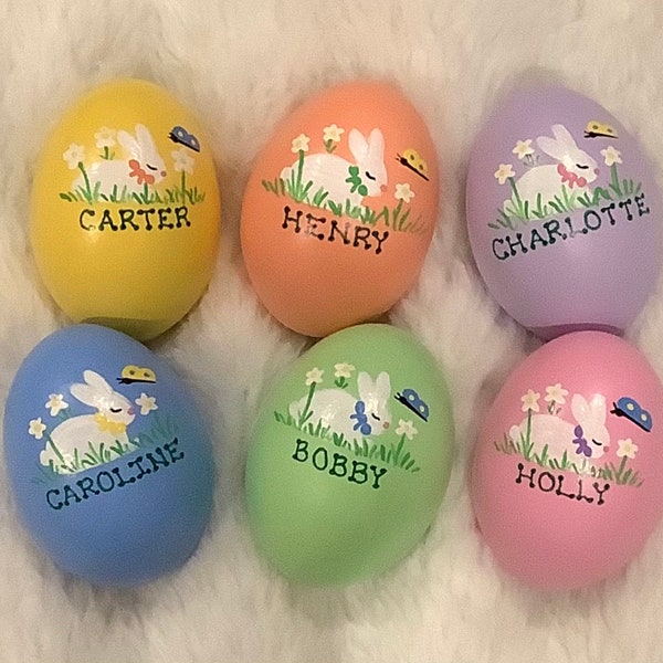 Personalized Ceramic Easter Egg -  6 Colors Available