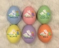 Personalized Ceramic Easter Egg -  6 Colors (2026 edition)
