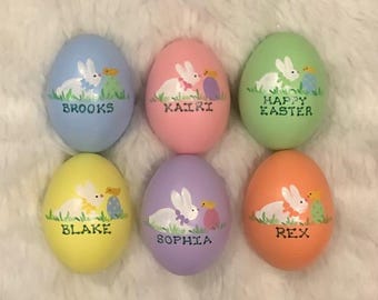 Personalized Ceramic Easter Egg -  6 Colors (2026 edition)