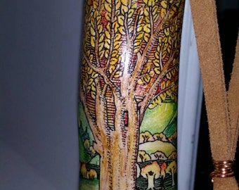 Janis&#39;s Meadows and Mountains Walking Stick