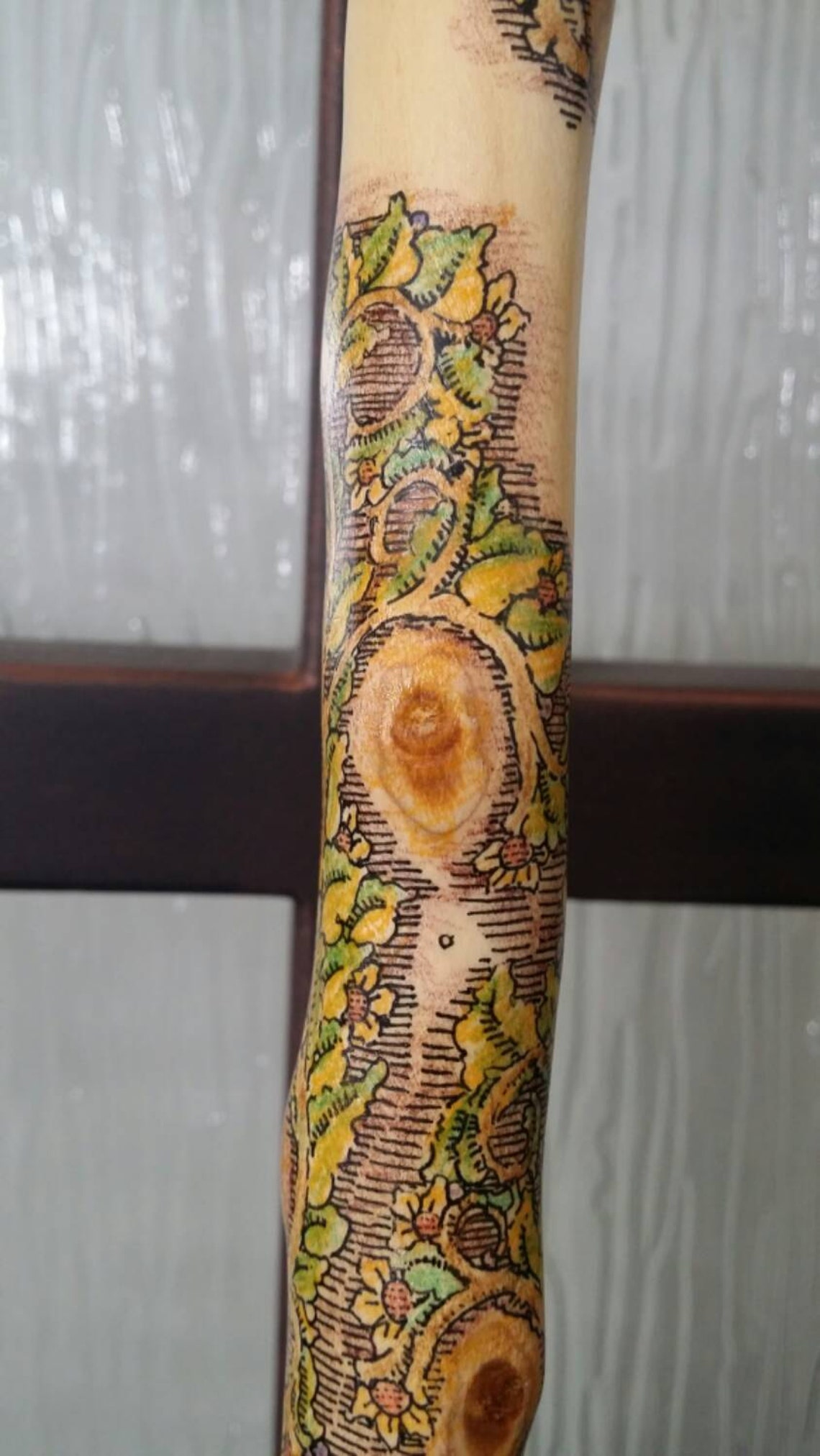 Vine Wood Walking Stick Etsy