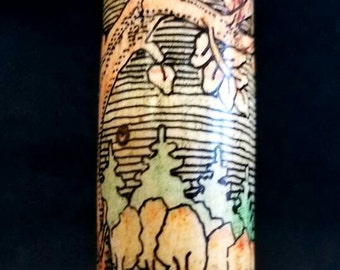 John Muir &quot;Every Walk With Nature&quot; Walking Stick