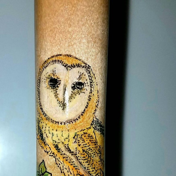 Four Owls Walking Stick