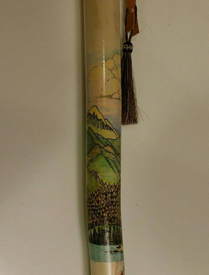 Cascade Lake Walking Stick Etsy