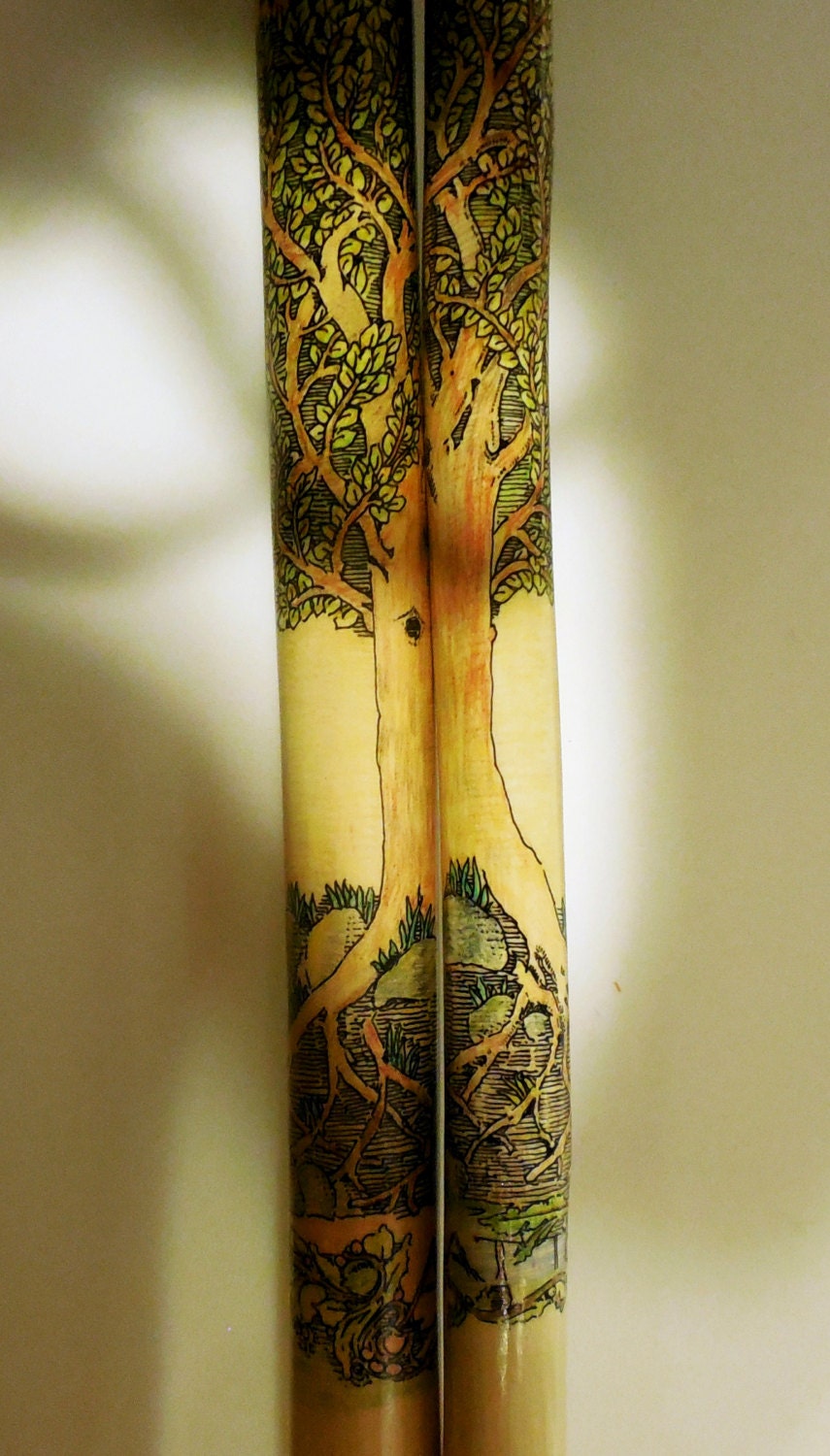 Anniversary or Marriage Gift Walking Sticks (Sold as a set)