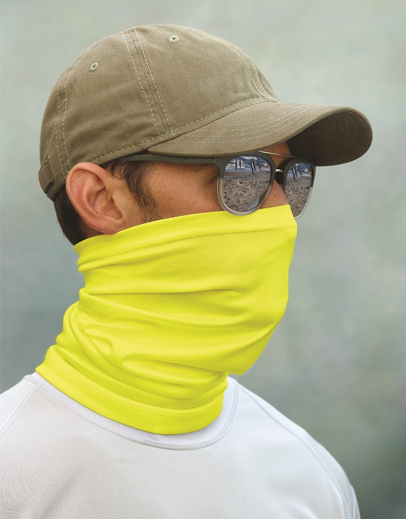 Sun Neck Gaiter UPF50 Moisture Management Performance Etsy