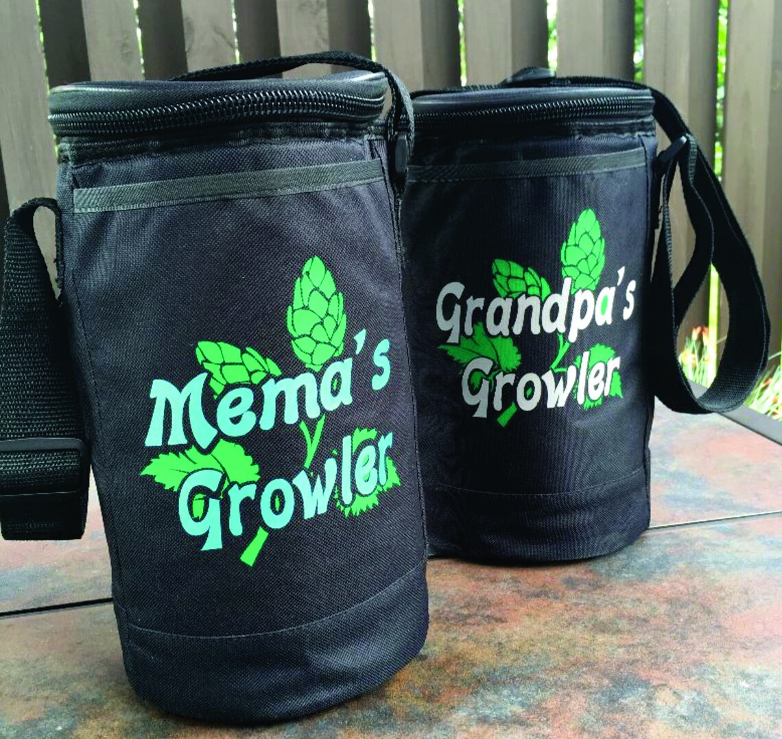 Growler Cooler bag Real Women Drink Craft Beer Etsy Italia