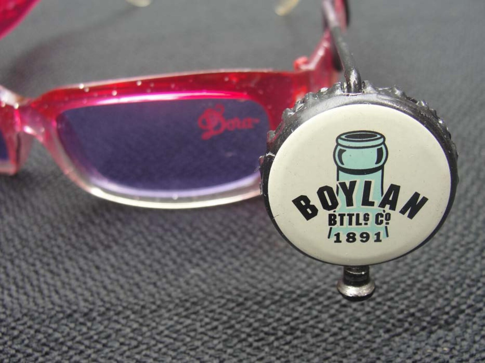 Soda View Mirror Bicycling Mirror Made With Bottle Cap Etsy