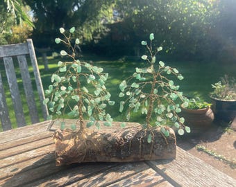 Green Aventurine Crystal Tree Sculpture
