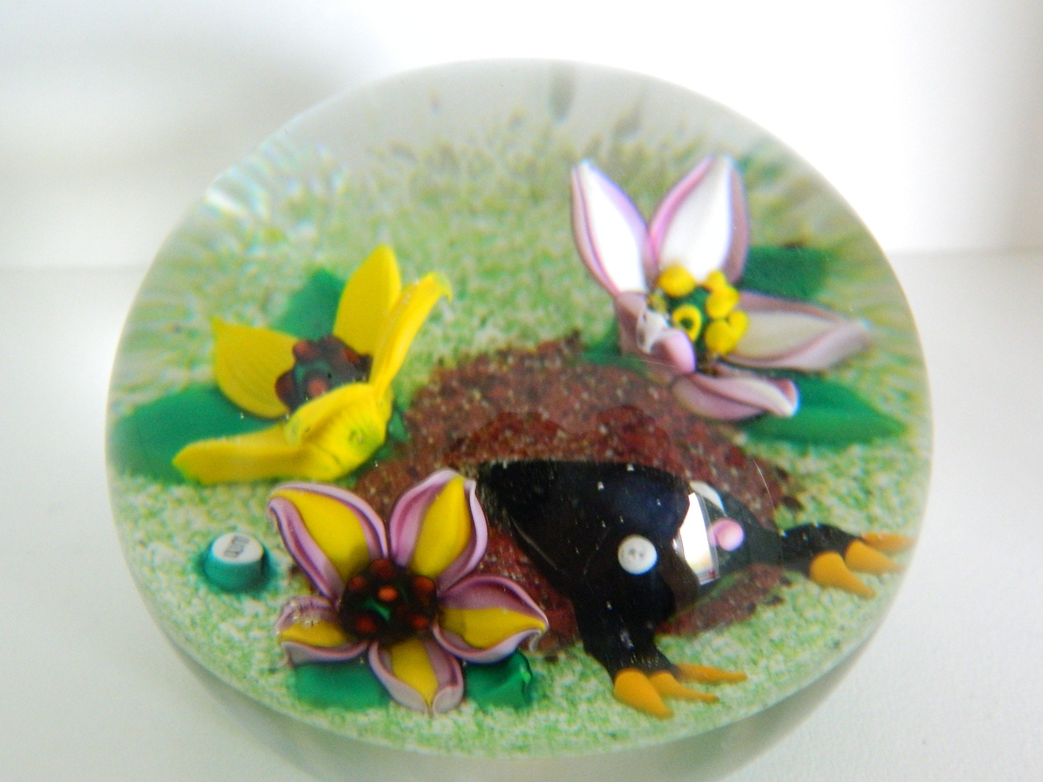 William Manson lampwork paperweight Etsy