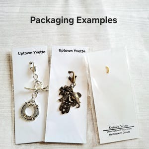 Clip para carpeta de espiral con diseño de cuervo, tirador de cremallera de cuervo y calavera, impresión artística de esqueleto gótico con cierre negro, accesorios para agenda de aves, Halloween imagen 7