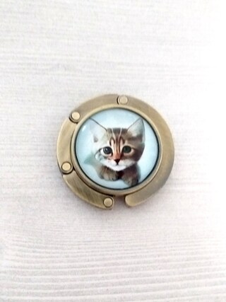 Ganci Da Tavolo A Forma Di Gatto – Set Da 2, Portata 5 Kg, Per Borse, Chiavi E Cuffie