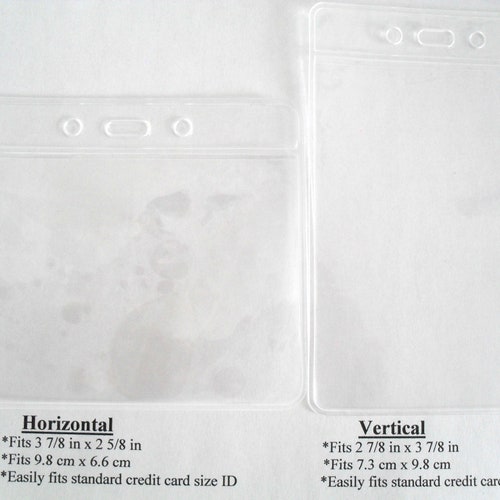 Size Id Card Cm