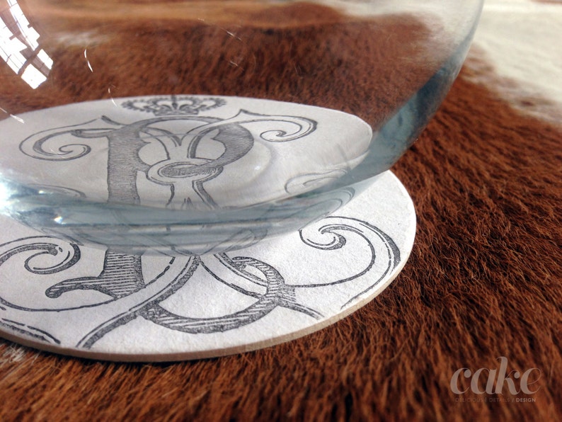 letterpress coasters