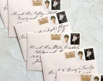 Custom Envelope Calligraphy - Modern Script