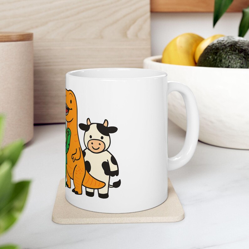 Taza de protesta de Portland Frog & Friends, regalo para activistas por los derechos de los animales imagen 5