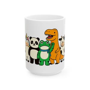Taza de protesta de Portland Frog & Friends, regalo para activistas por los derechos de los animales imagen 6