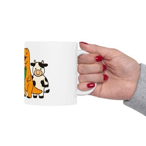 Taza de protesta de Portland Frog & Friends, regalo para activistas por los derechos de los animales imagen 3