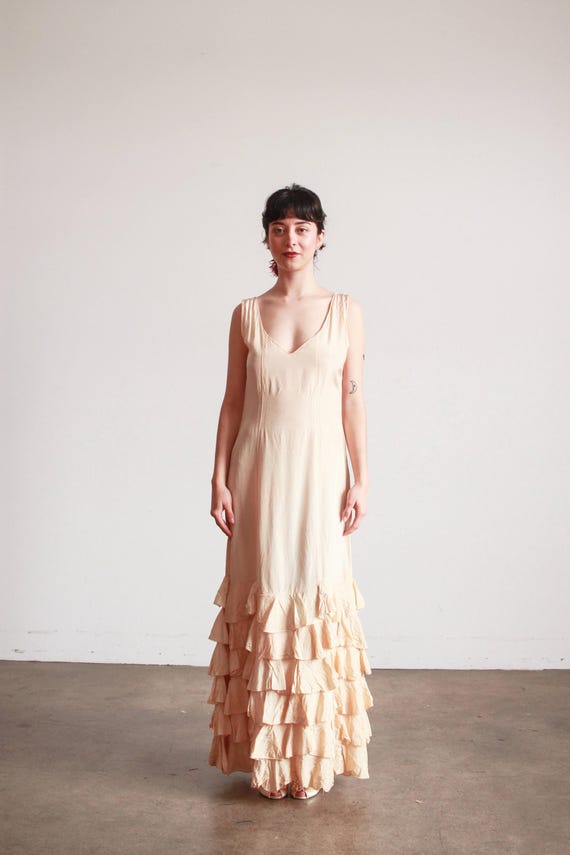 chinese dress ladies Amazon.com: YZDZMX Women Summer Layered Tiered Women's Shirred Flounce Hem  Cami Dress Backless Midi Dresses(X-Small) Beige : Clothing, Shoes & Jewelry