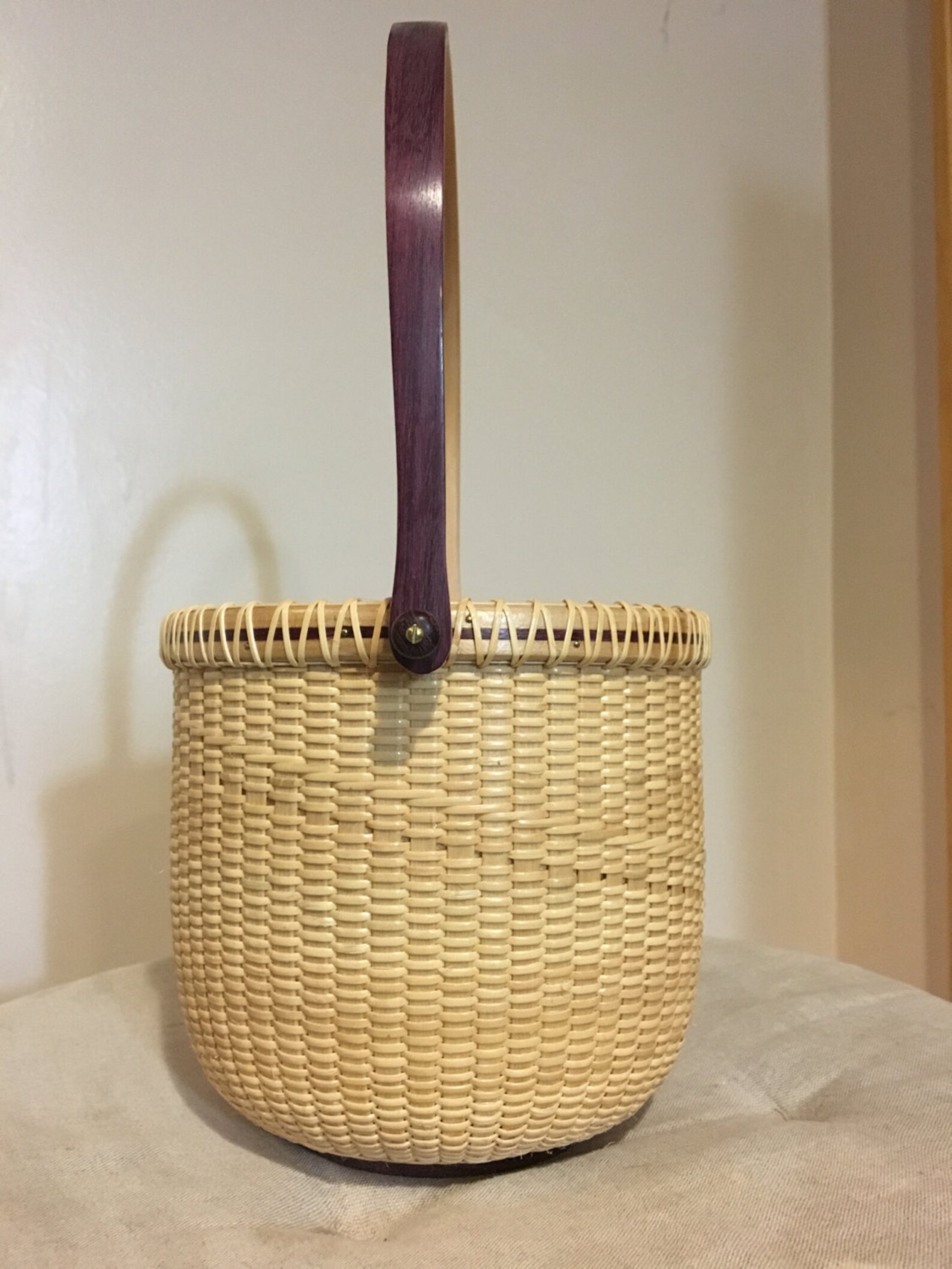 6 Round Nantucket Basket Etsy