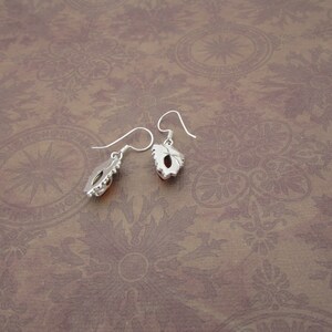 Boucles d'oreilles pendantes marron miel, ambre de la Baltique naturel, argent sterling 925. Boucles d'oreilles automne, cadeau pour elle image 6