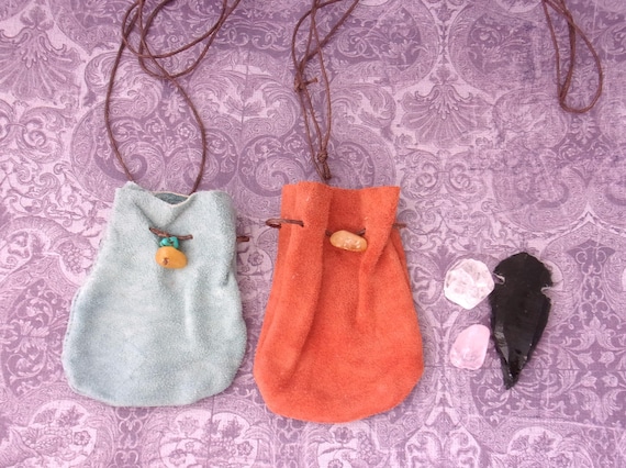 財布・ケース・小物入れ Native American Medicine Bags Native American Leather Medicine Bag: Pouch With Powerful Healing