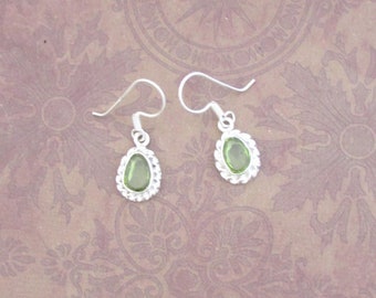 Orecchini Goccia Verde Chiaro Monachelle Argentate - Gioielli - Ore... | Su - Foto 13