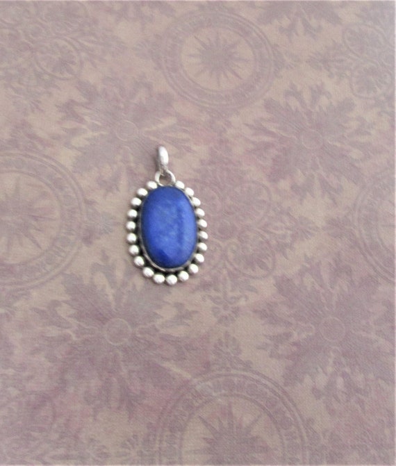 Lapis Lazuli Pendant. Gorgeous blue tones of genui