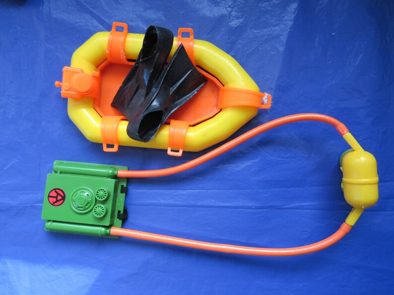 G I Joe 1964 Accessories. Life Raft Oxygen Tank With Mask Etsy
