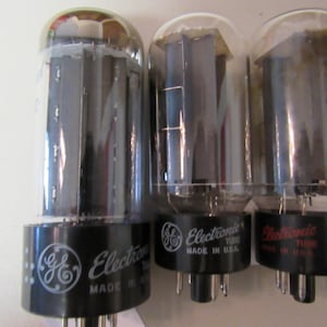 5U4GB and 5AU4 Vacuum Tube GE General Electric Made in United States NOS all are very strong.