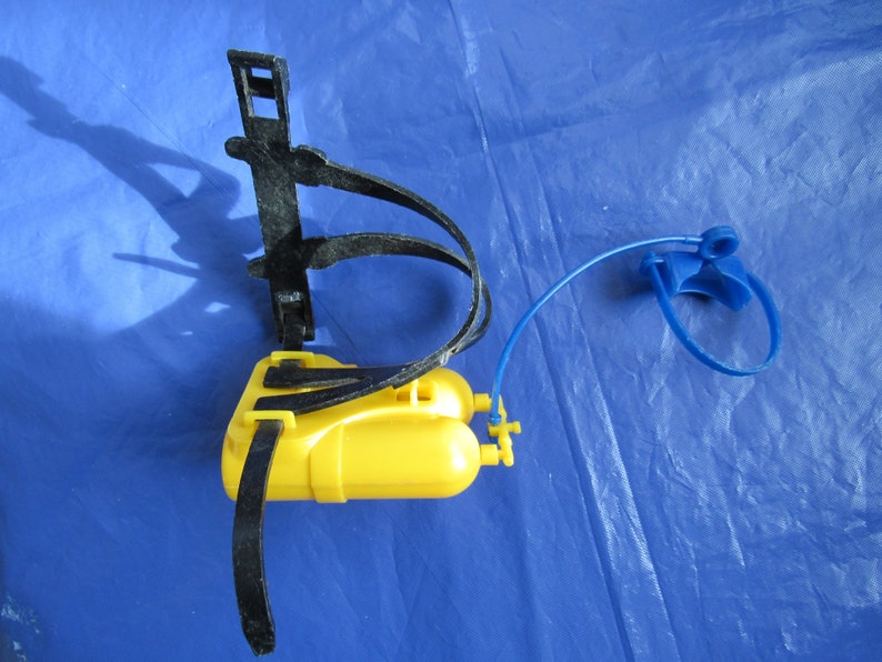 G I Joe 1964 Accessories. Life Raft Oxygen Tank With Mask Etsy