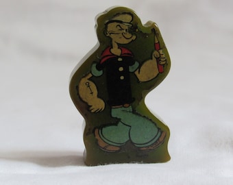 Popeye Bakelite Green Pencil Sharpener