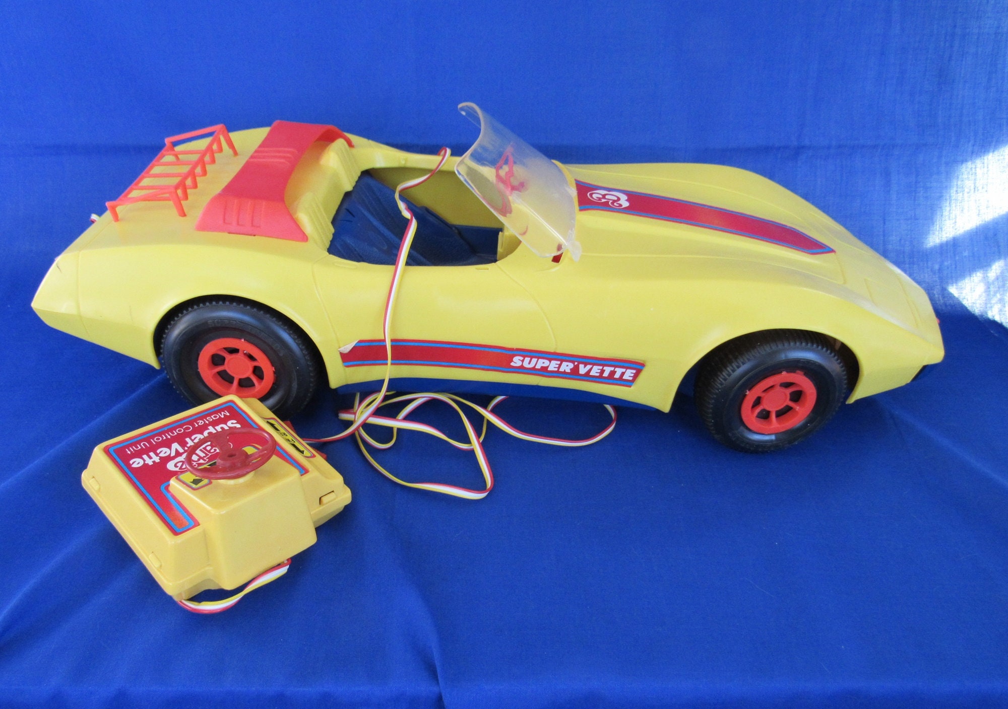 1979 Mattel Barbie Super Vette Corvette Remote Control Car | Etsy